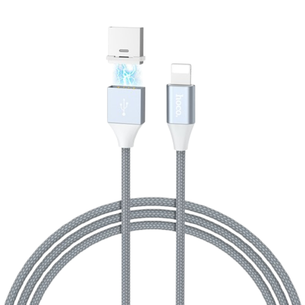 Кабель Lightning Hoco U40B Grey